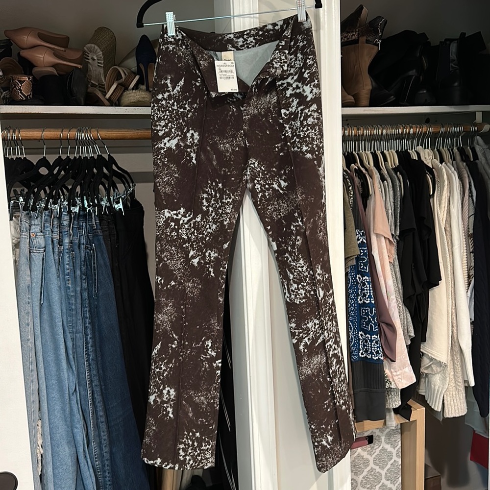 Printed trousers - brand new never worn